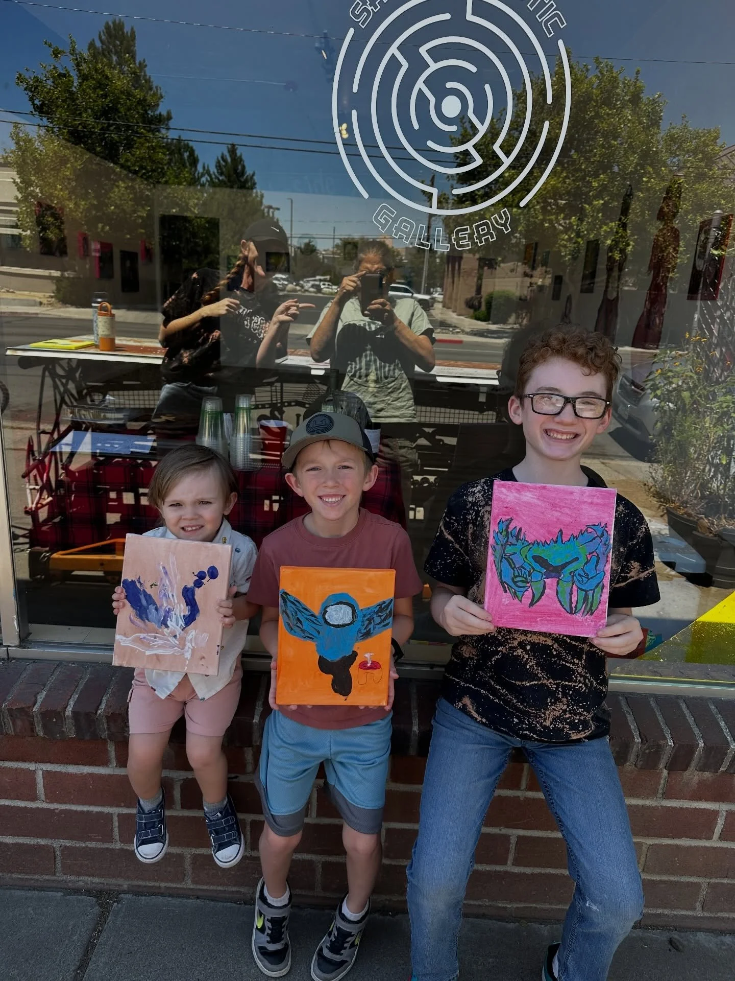 We hosted another awesome free monster painting class yesterday! There&rsquo;s only two left this Summer! Save your spot and join us next Wednesday from 10-12! Thanks to @ssidman for teaching! 🎨
