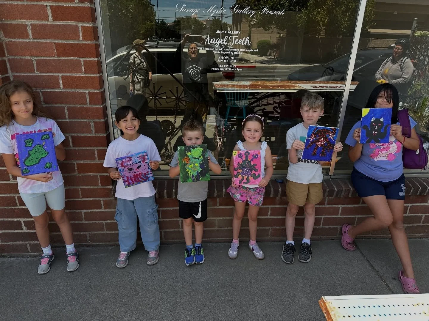 Thanks so much to all of our amazing students who came out today to paint monsters! We&rsquo;ll have another Monster Making class next Wednesday from 10 - 12! Come on out and paint with us!