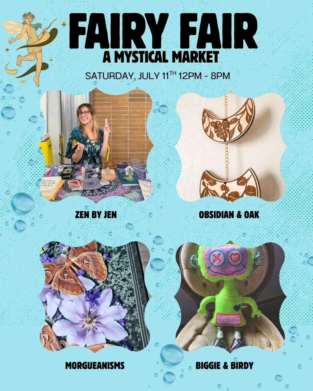Come for the market, stay for the magic. ✨

Here's a few more vendor shout-outs for our amazing local artisans. 

See you 12pm - 8pm this Saturday at @potentialist_workshop!