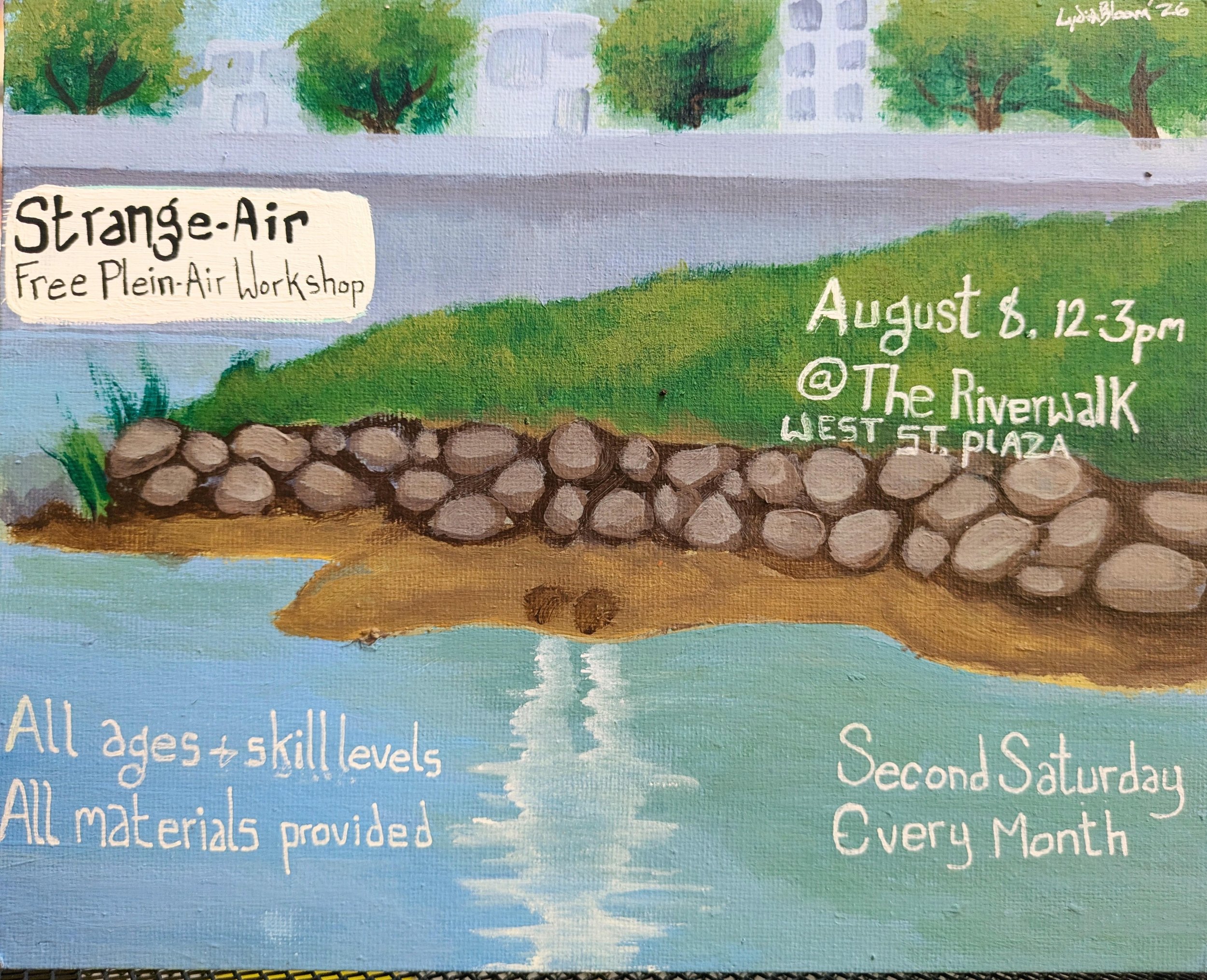 August Strange Air: Free Plein Air Workshop