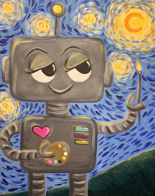Painting with April: Sentient Outlaw
