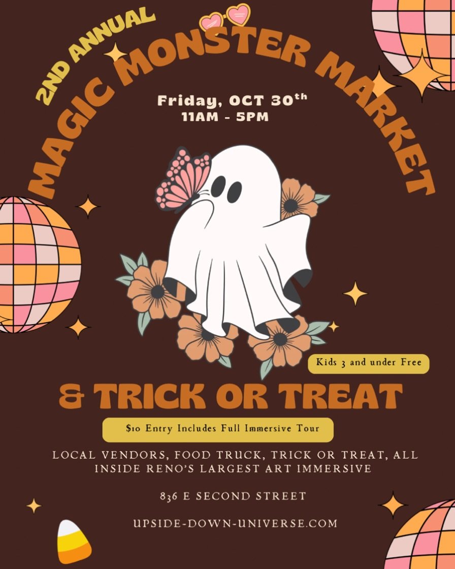 Vendor Applications are open for our second annual Magic Monster Market. This event is perfect for kiddos and families. 

The application can be found in our bio 🎃