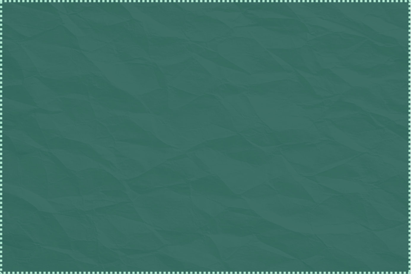 The image appears to be a plain teal colored background with a crumpled paper texture.