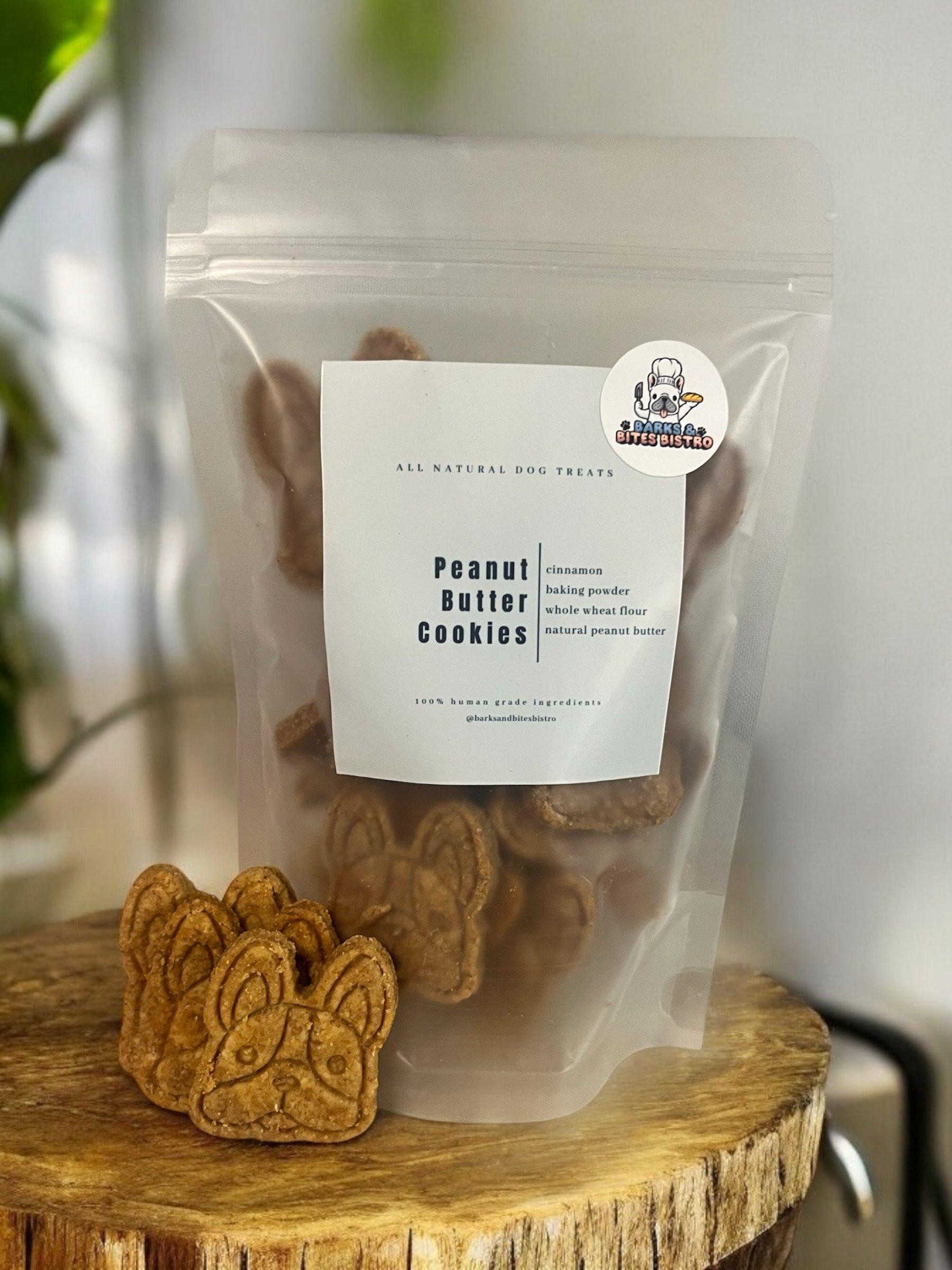 Peanut Butter Dog Cookies
