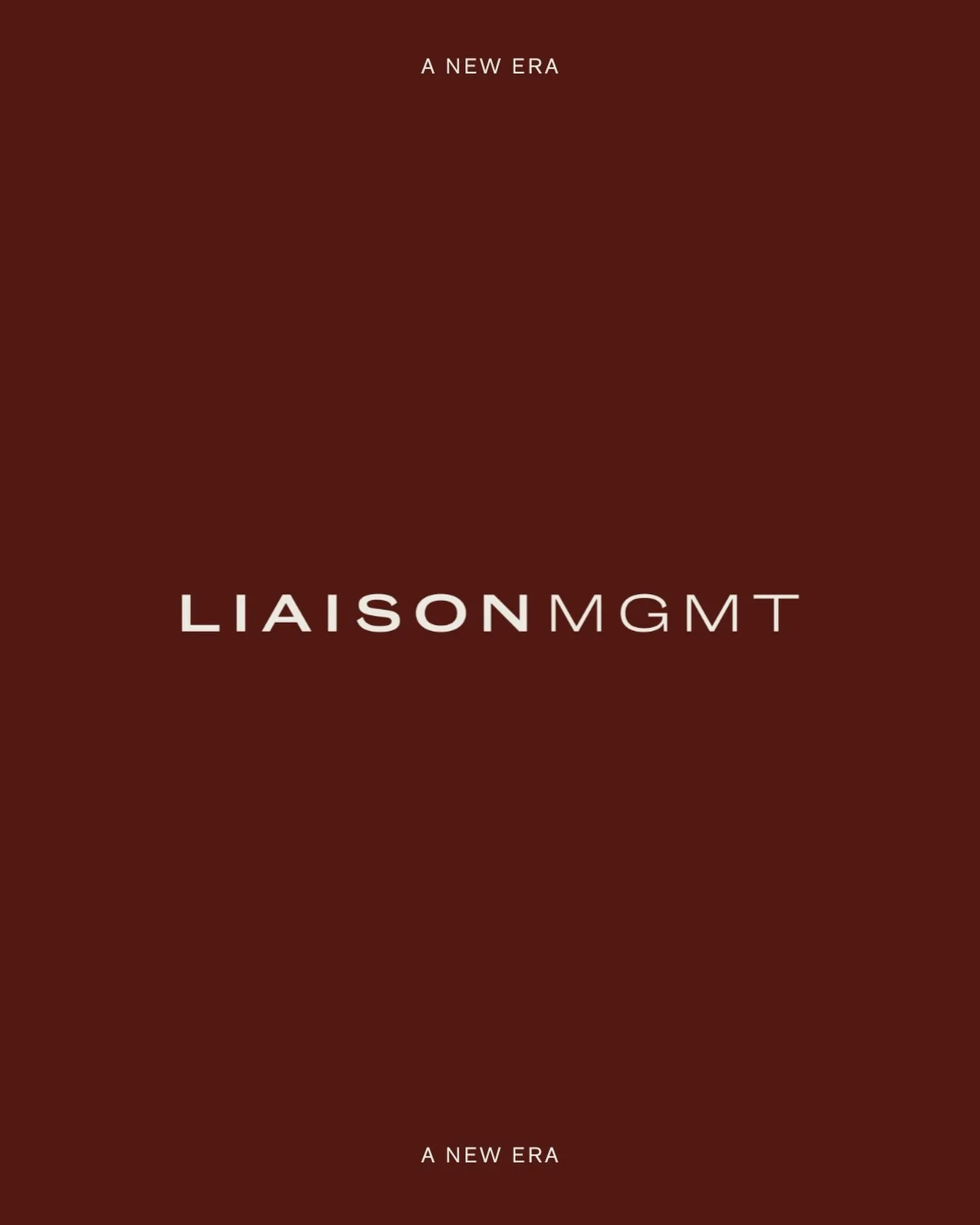 Introducing a new era of Liaison Management.

A refined identity that reflects our standard and our ambition. Built with intention. Designed for what&rsquo;s next.

Creative by my talented friend @jakeleicester