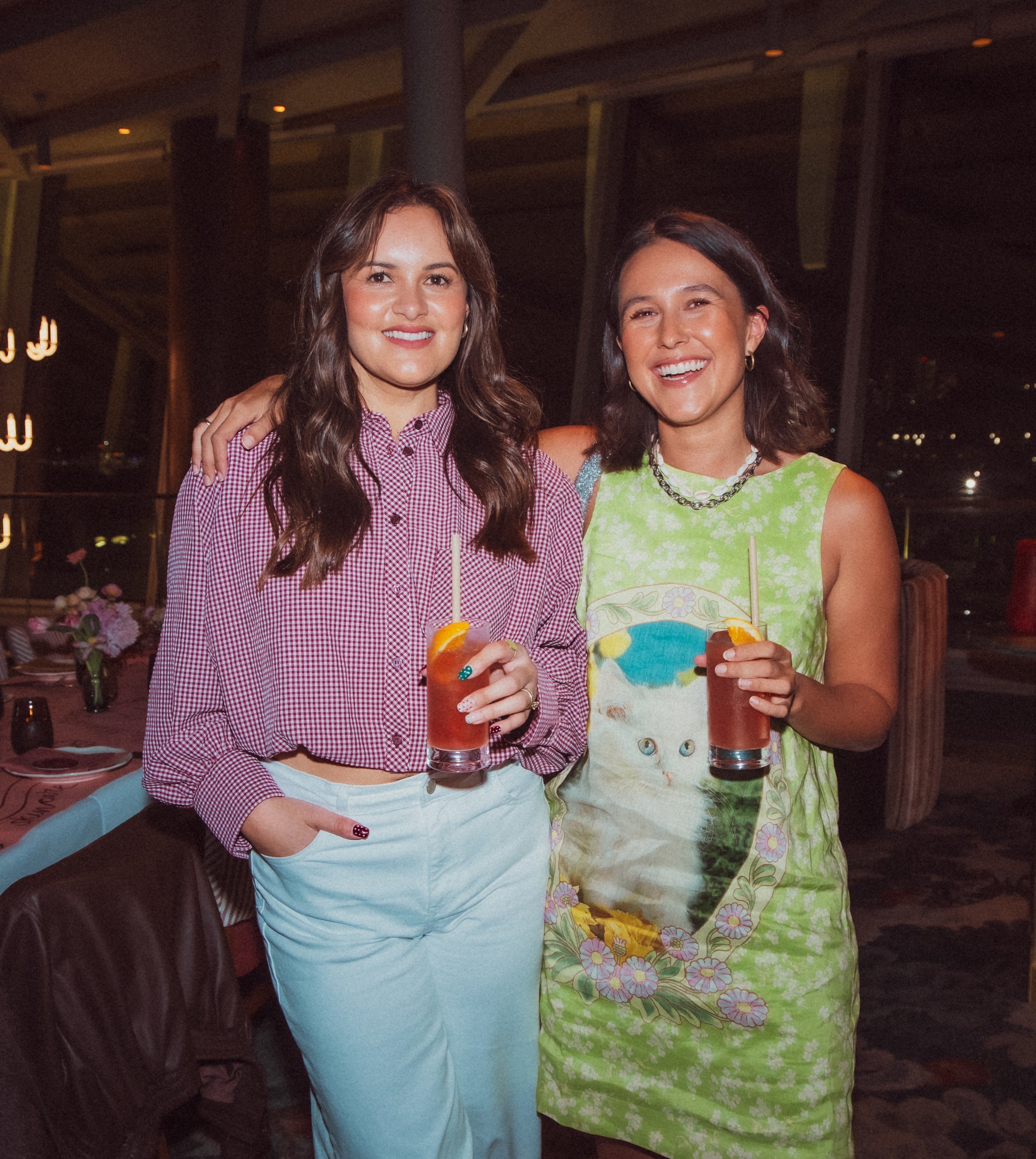 Last night our girls @londonxboston &amp; @svpearce with @gotoskincare