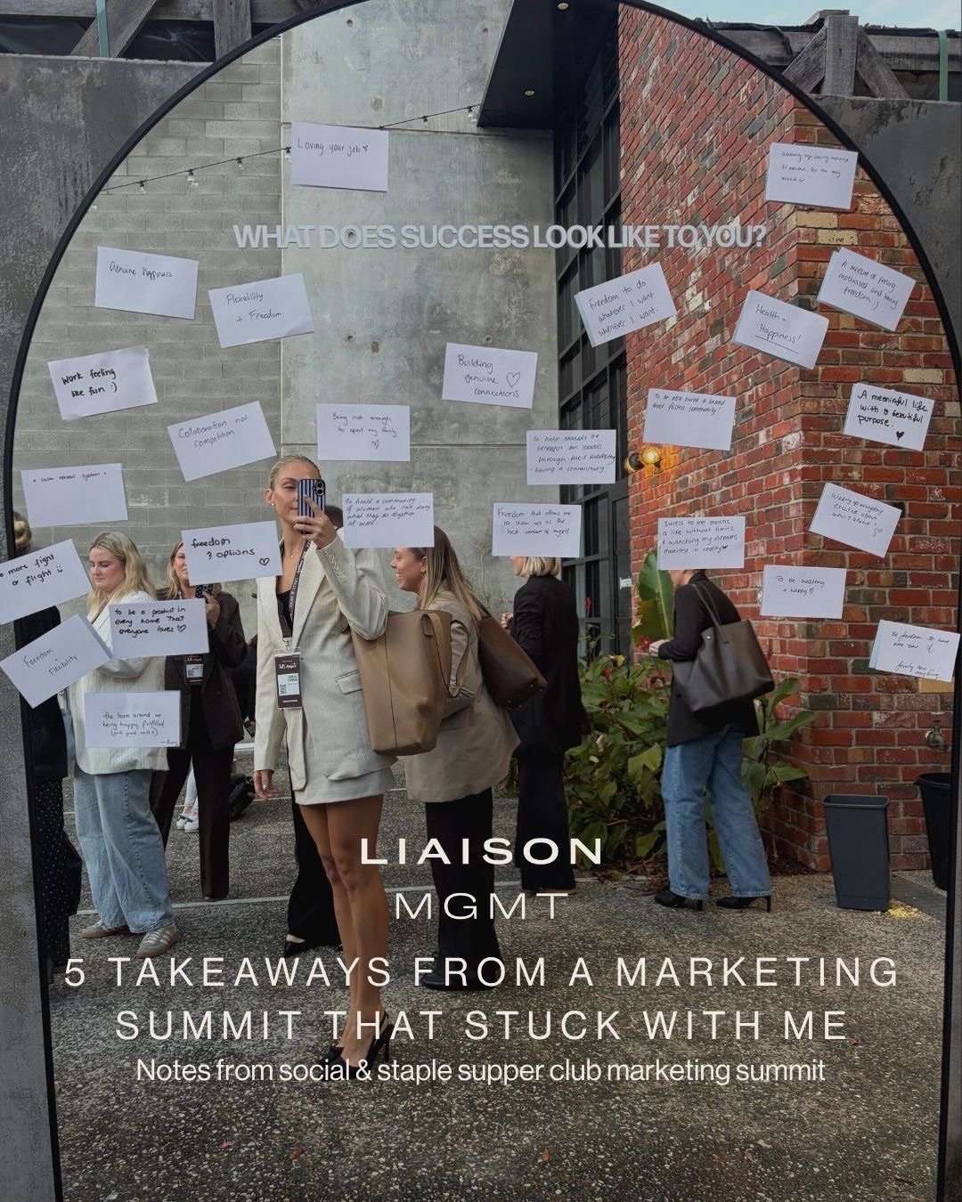 Last week I stepped away from the day-to-day and spent the day in a room full of founders, marketers, creatives and business leaders at @socialandstaple Supper Club - their first and biggest ever marketing summit. I left feeling inspired, challenged 