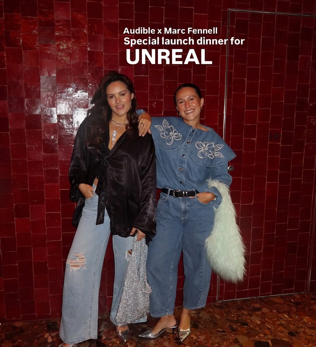 @beyondthebump.podcast attending the @audible_au Unreal launch event last night - proud of these two and the rooms their putting themselves in, the relationships their building and the goals we&rsquo;re diving deep into! 💥