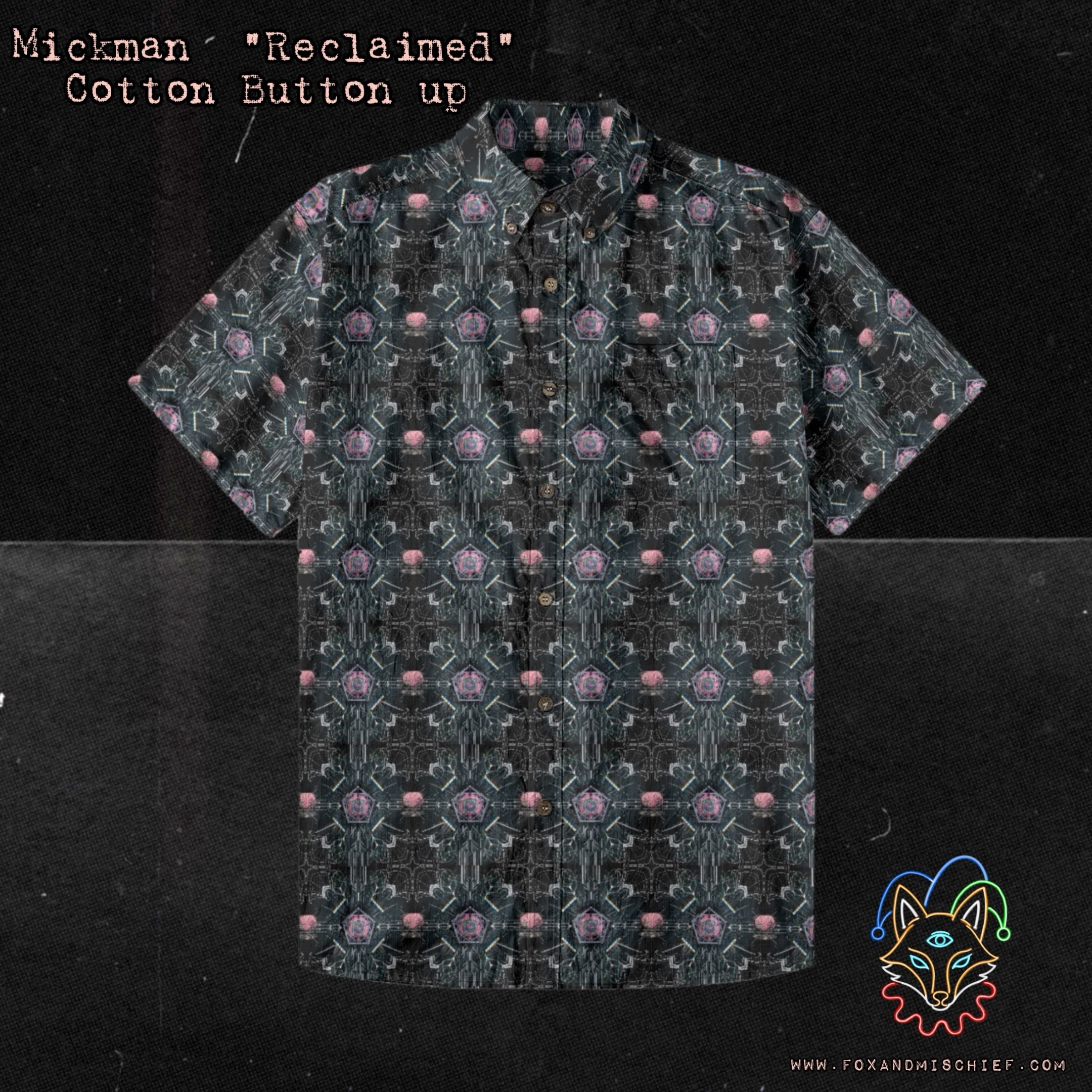 Dying on some of these AOP shirts I&rsquo;ve been working on- this @mickmanmusic is one of my personal favs 😎

#foxandmischief #festivalfashion #mickman #edm