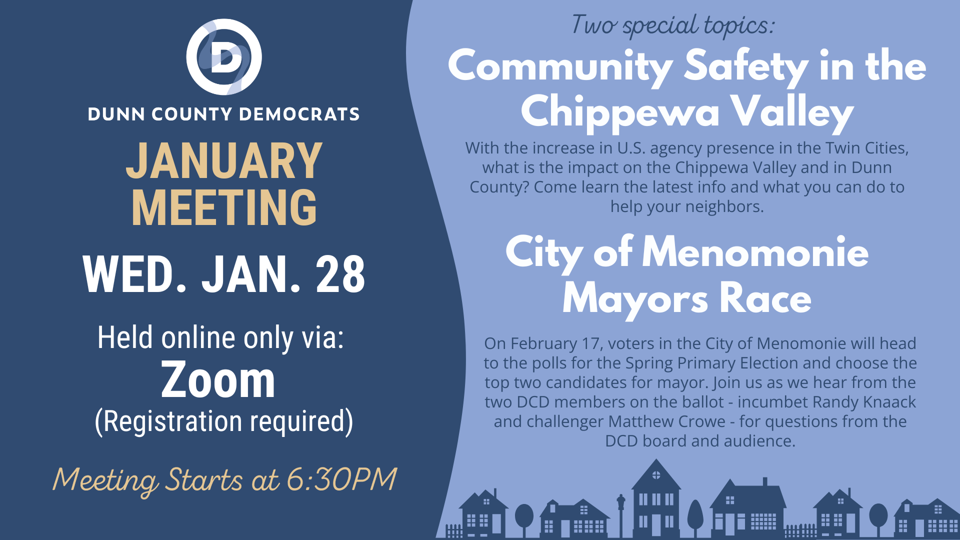 January Meeting (Only on Zoom)