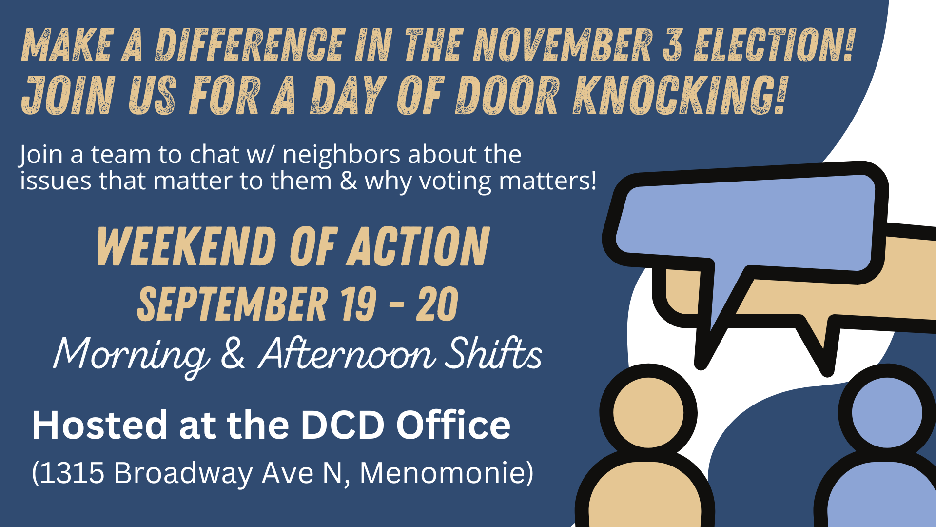 September Weekend of Action