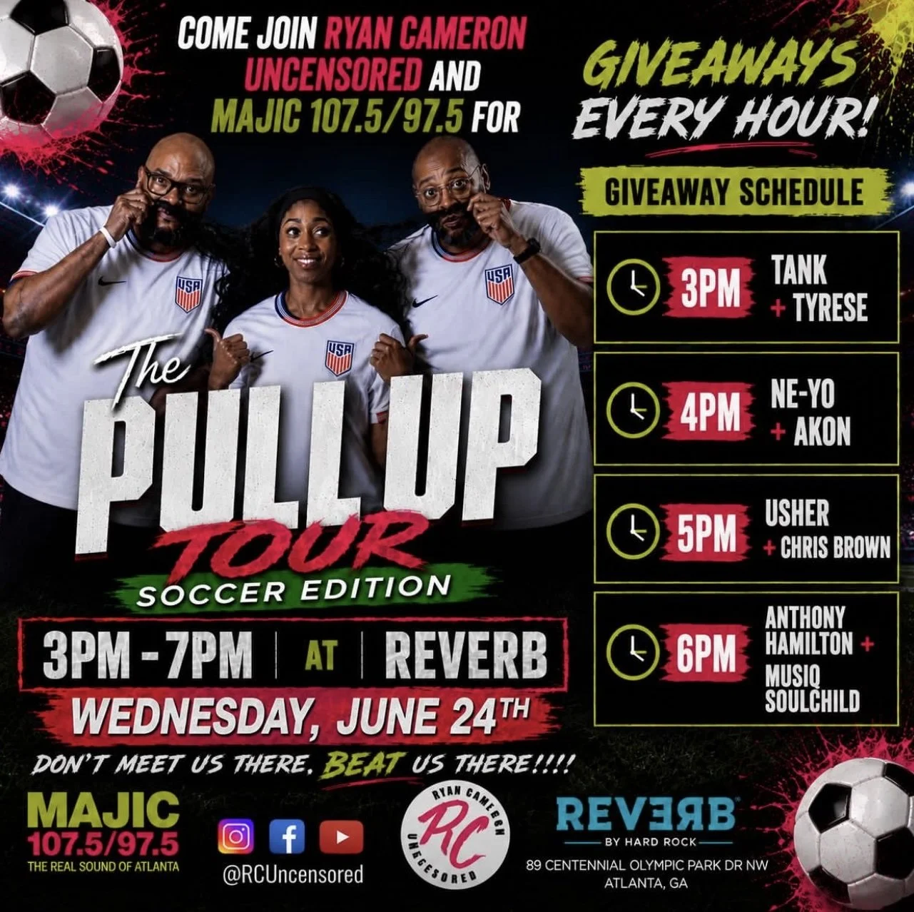 PR | Ryan Cameron | Pull Up Tour with Ryan Cameron Uncensored
