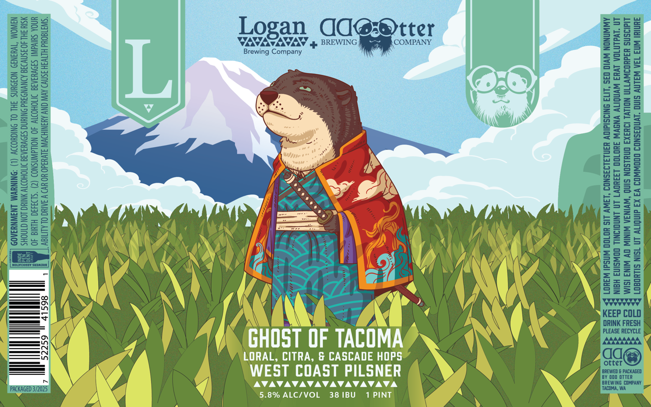 Logan Brewing Tours Tacoma - Ghosts of Tacoma West Coast Pilsner