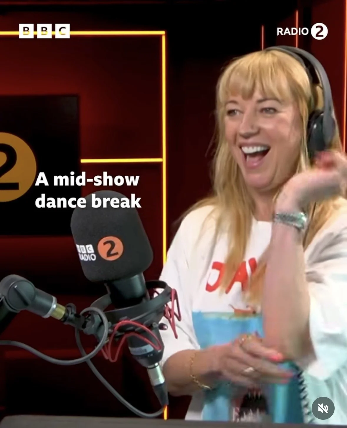 BBC Radio 2 DJ Sara Cox