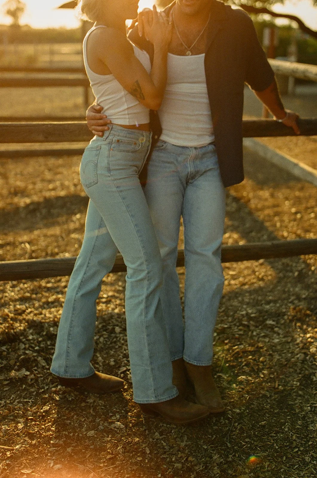 Western Engagement Photos at Iron Mountain Trailhead | San Diego Engagement Session Inspo