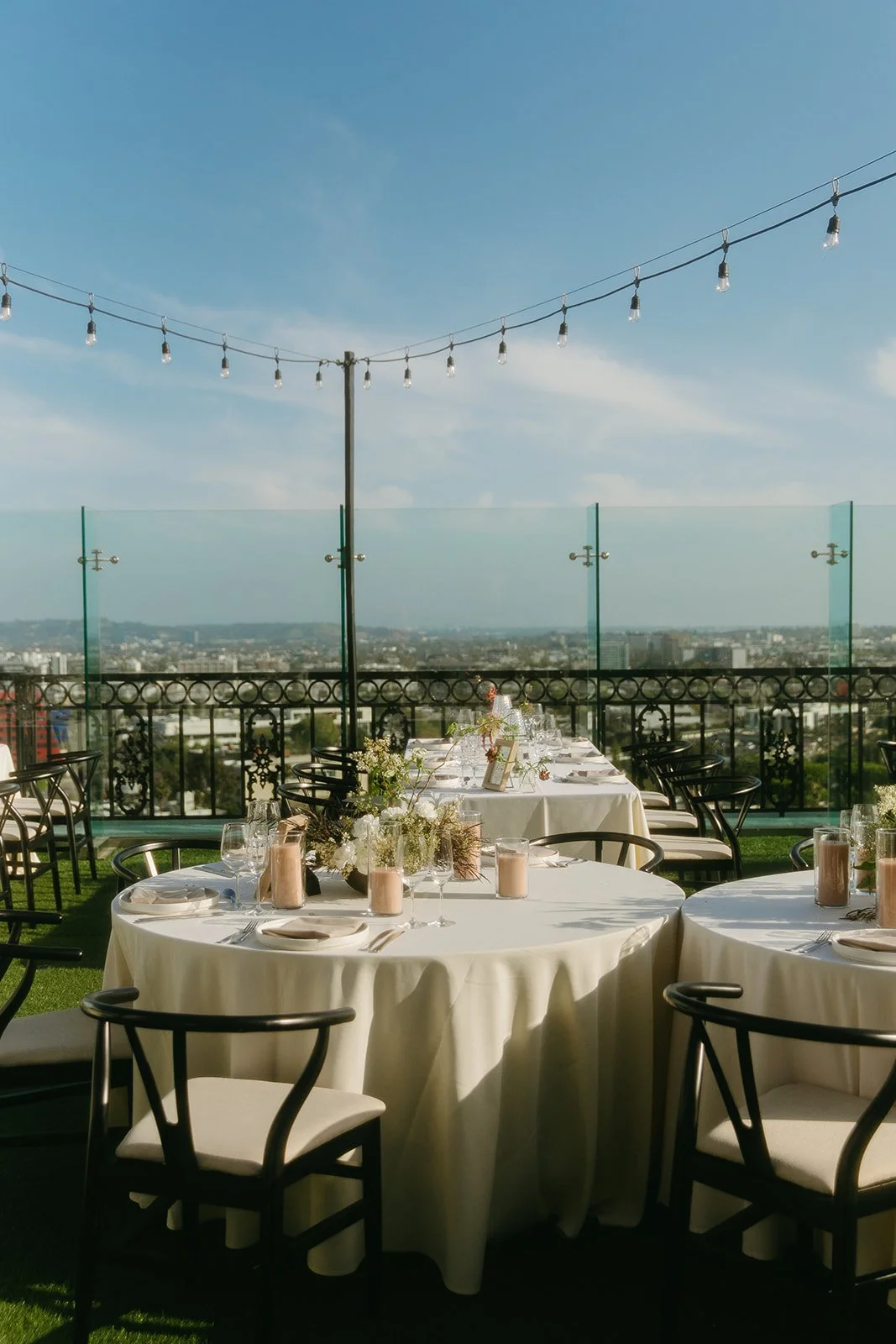 Wedding decor from a wedding location in Southern California