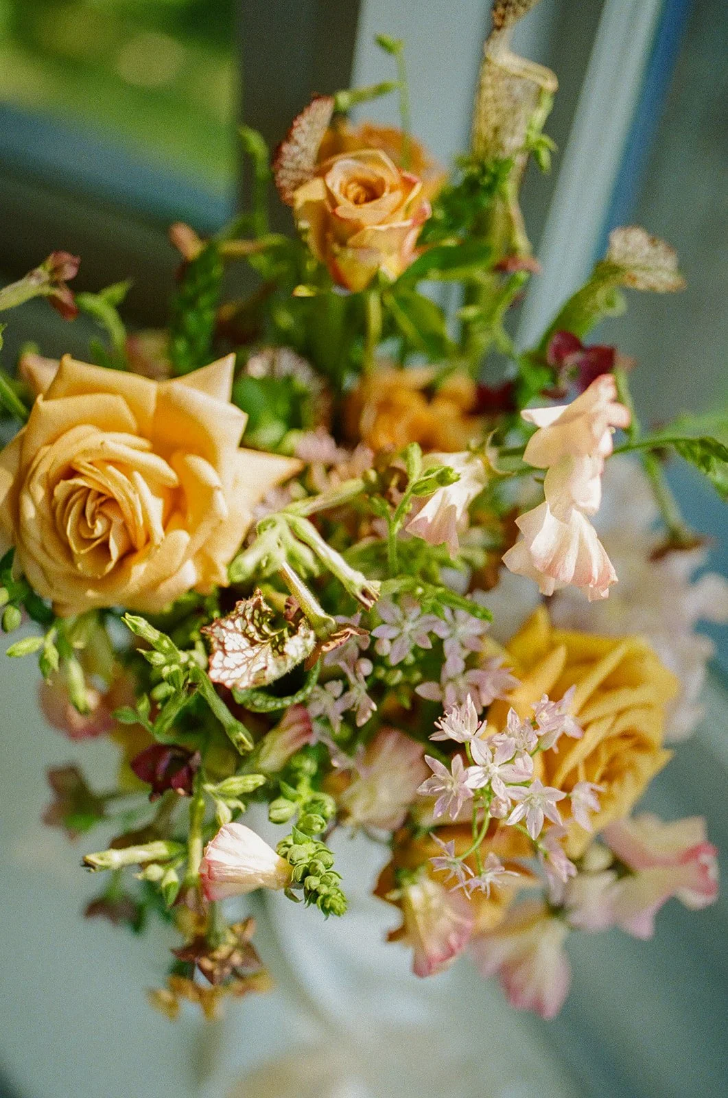 Wedding flowers for a garden party wedding