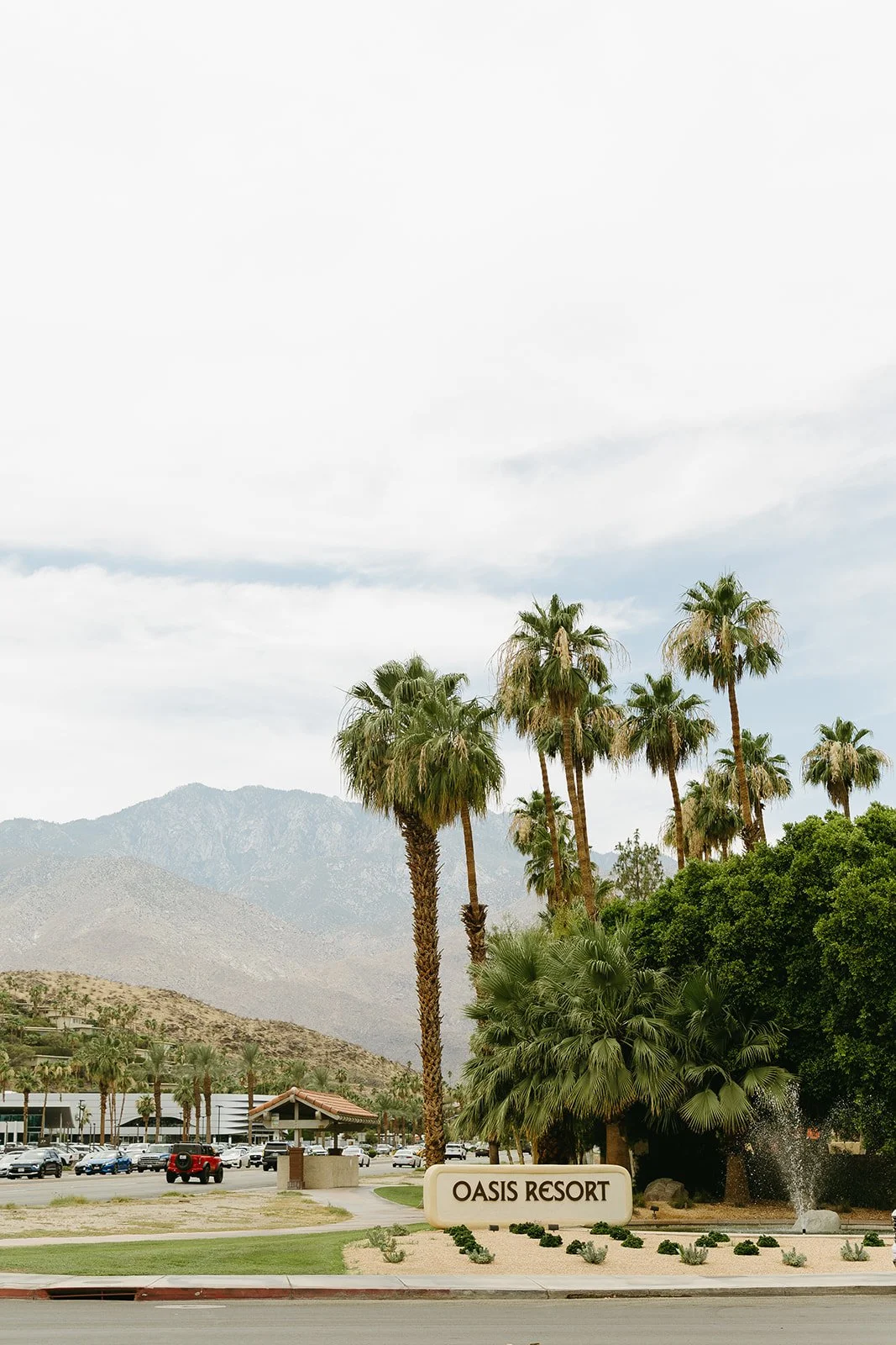 Views from Palm Springs weddings