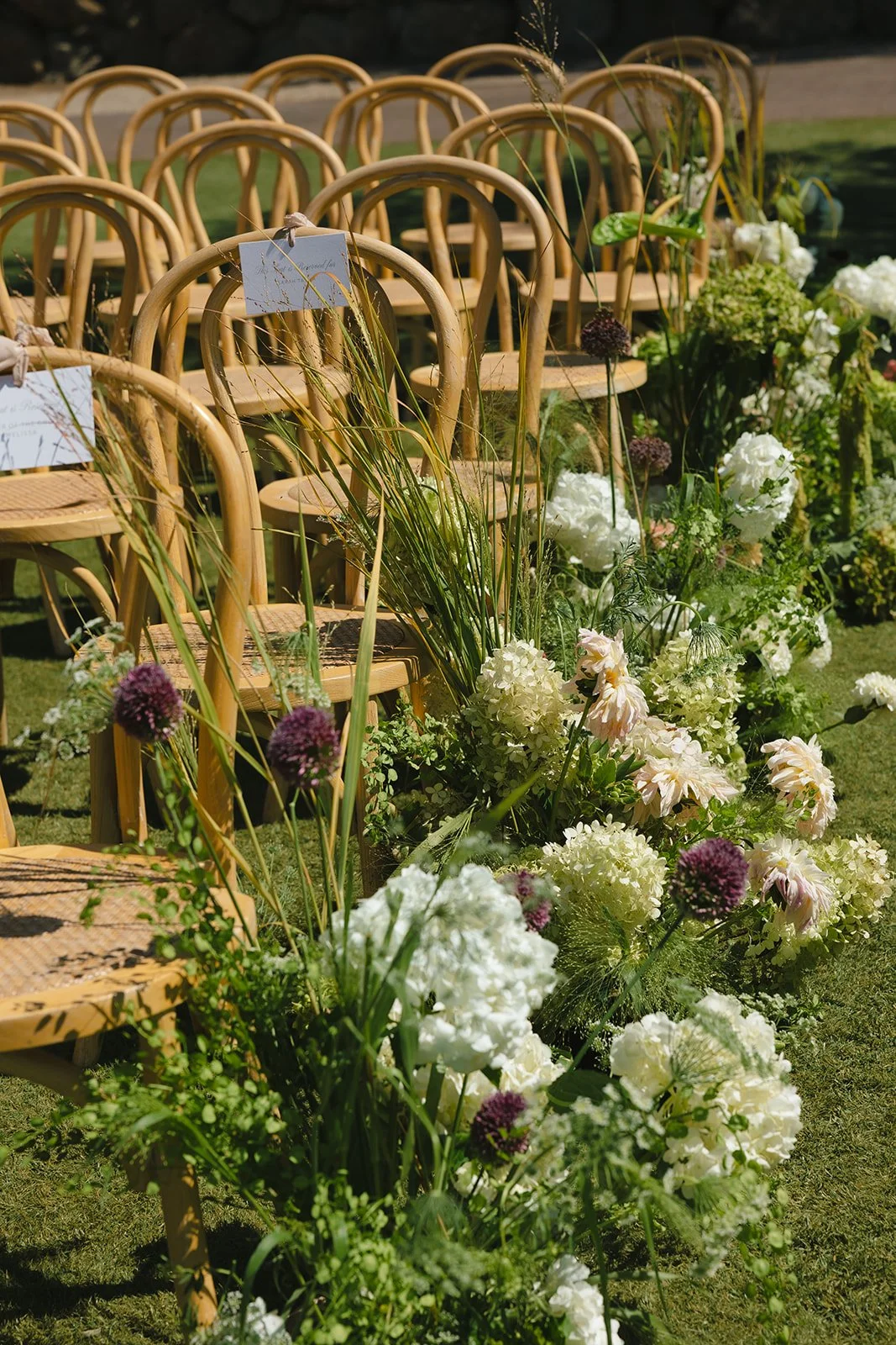 Wedding flowers from a Cielo Farms wedding