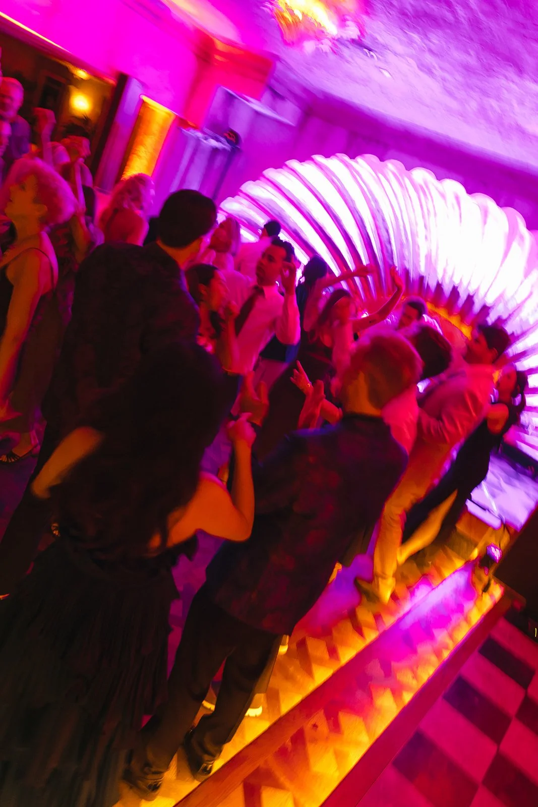 A Lafayette Hotel wedding reception