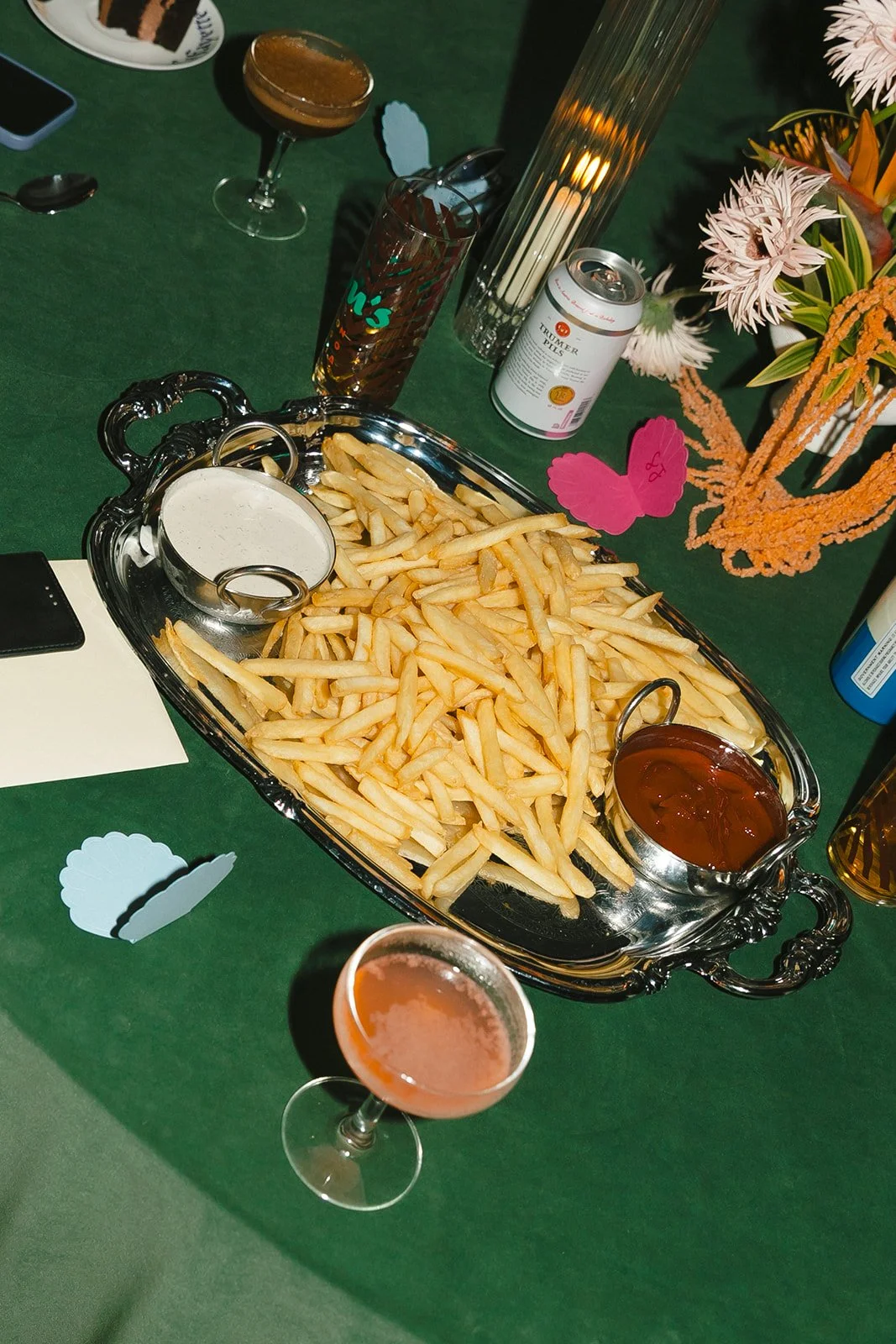A Lafayette Hotel wedding reception aesthetic