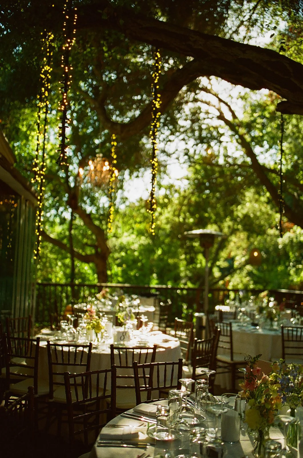 A wedding reception at one of my favorite Malibu wedding venues, Calamigos Ranch