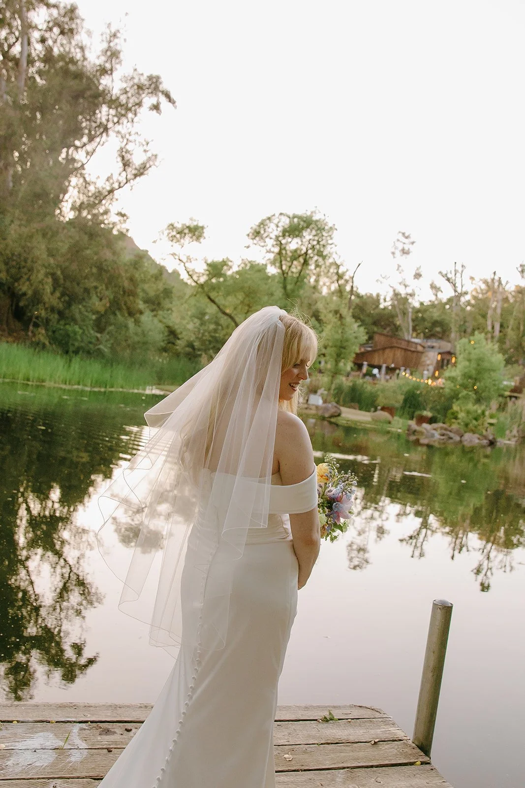 Bridal portraits from a Calamigos Ranch wedding