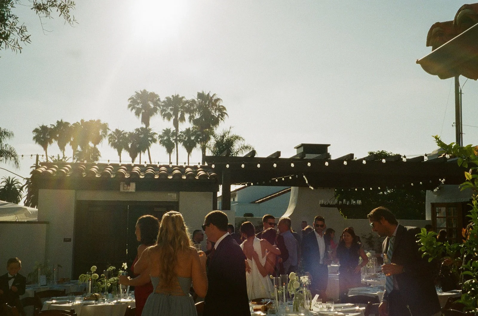 A San Clemente wedding reception