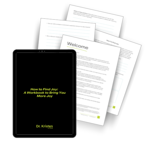 How to Find Joy: A Workbook to Bring You More Joy