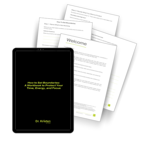 How to Set Boundaries: A Workbook to Protect Your Time, Energy, and Focus