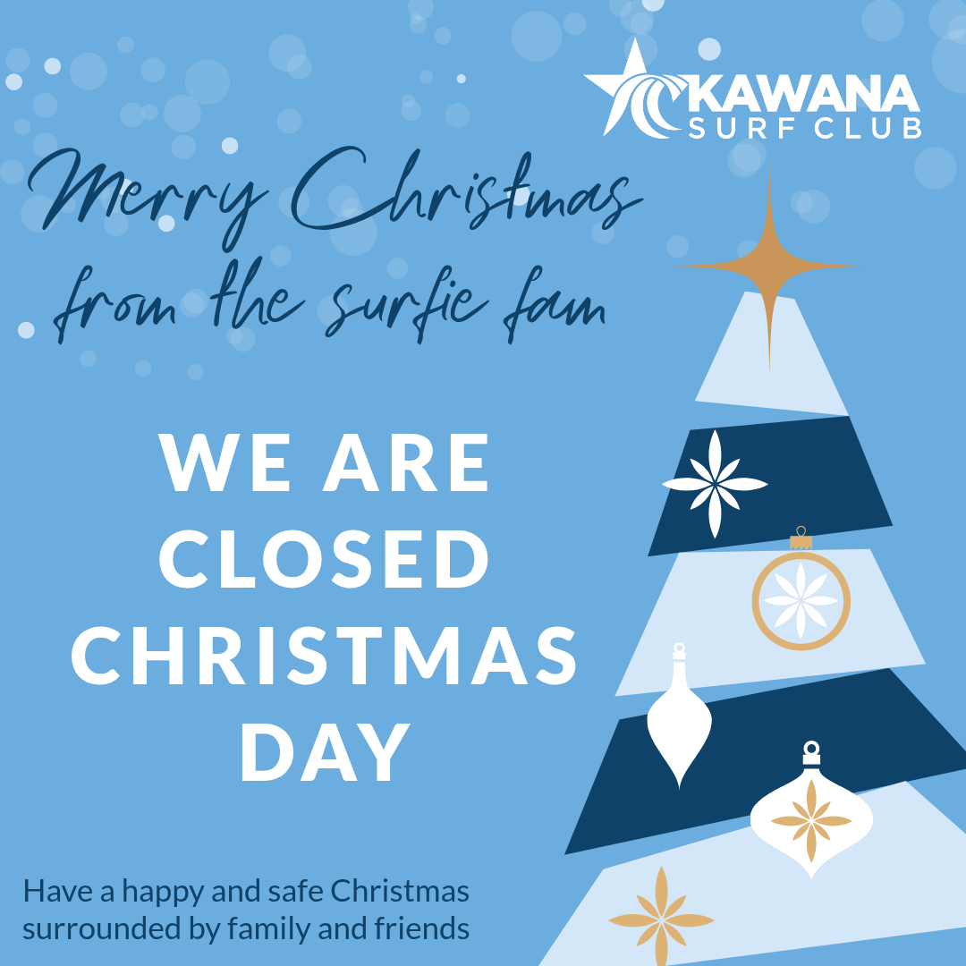 CLOSED FOR CHRISTMAS DAY