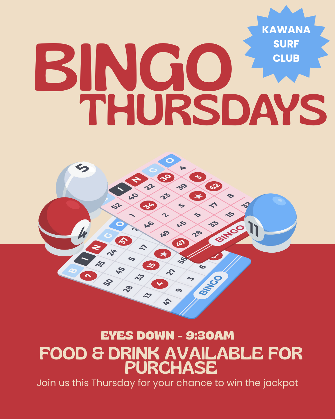 THURSDAY BINGO