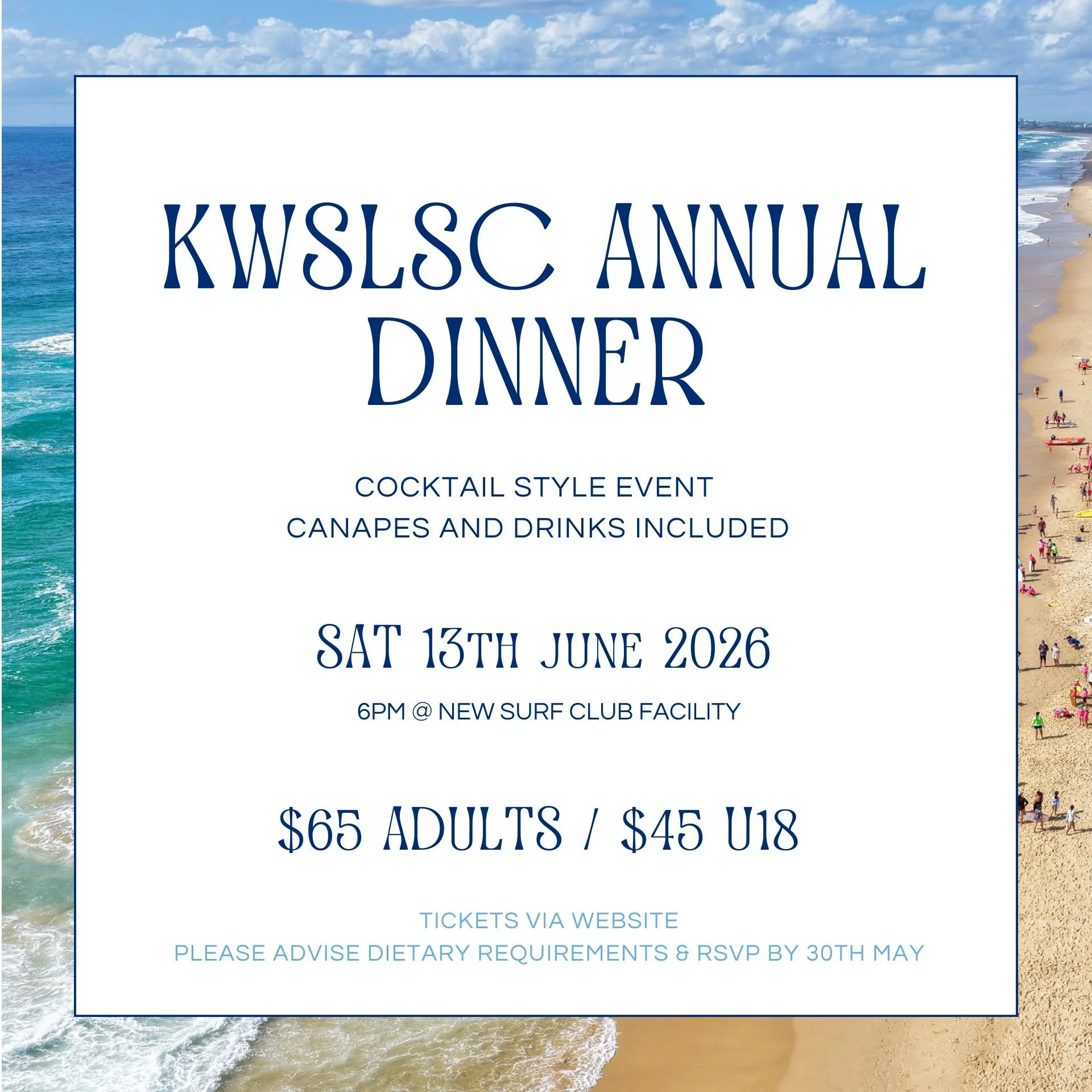 Annual Dinner Payment