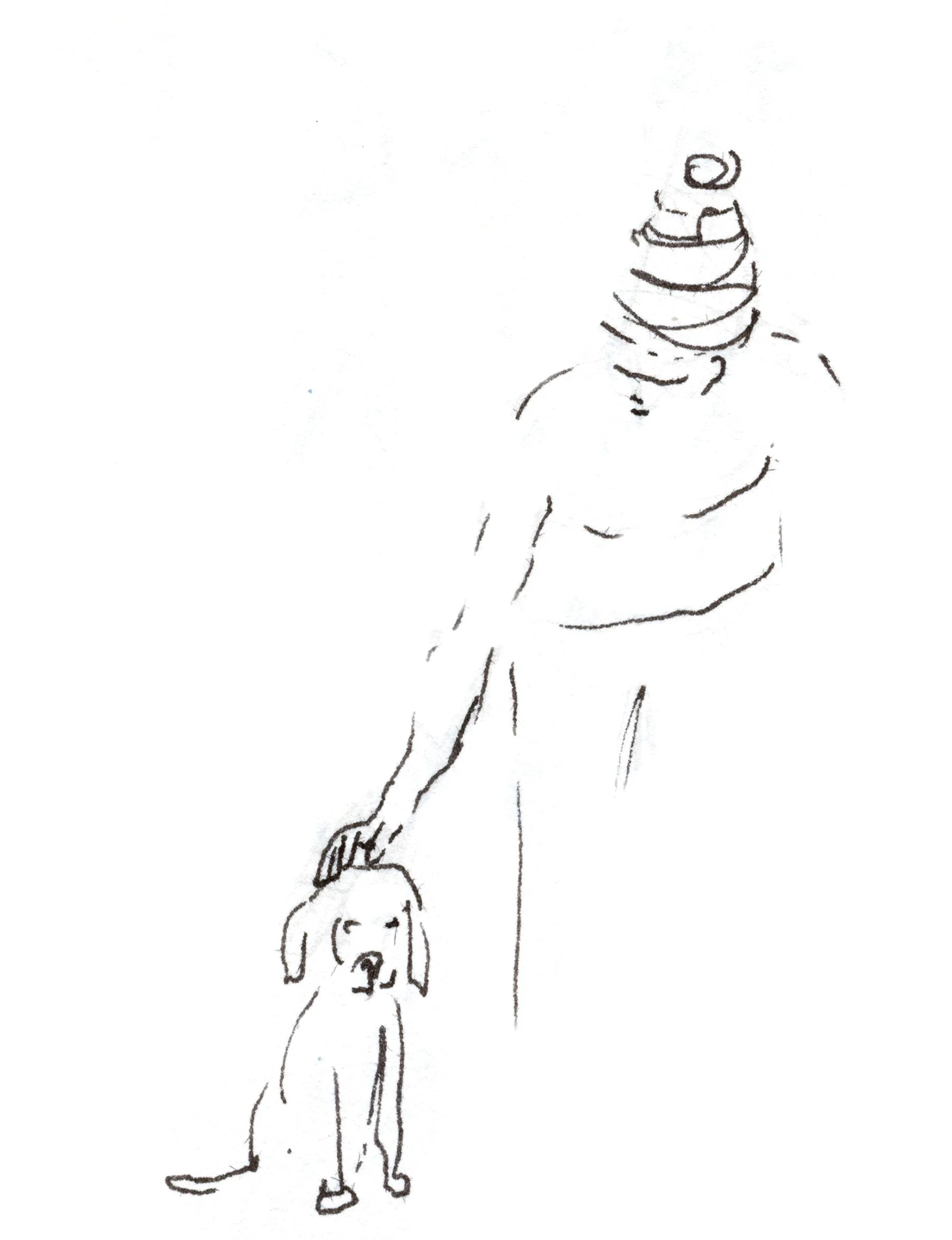 Pieter Lefevere _ dog petting linework.jpg