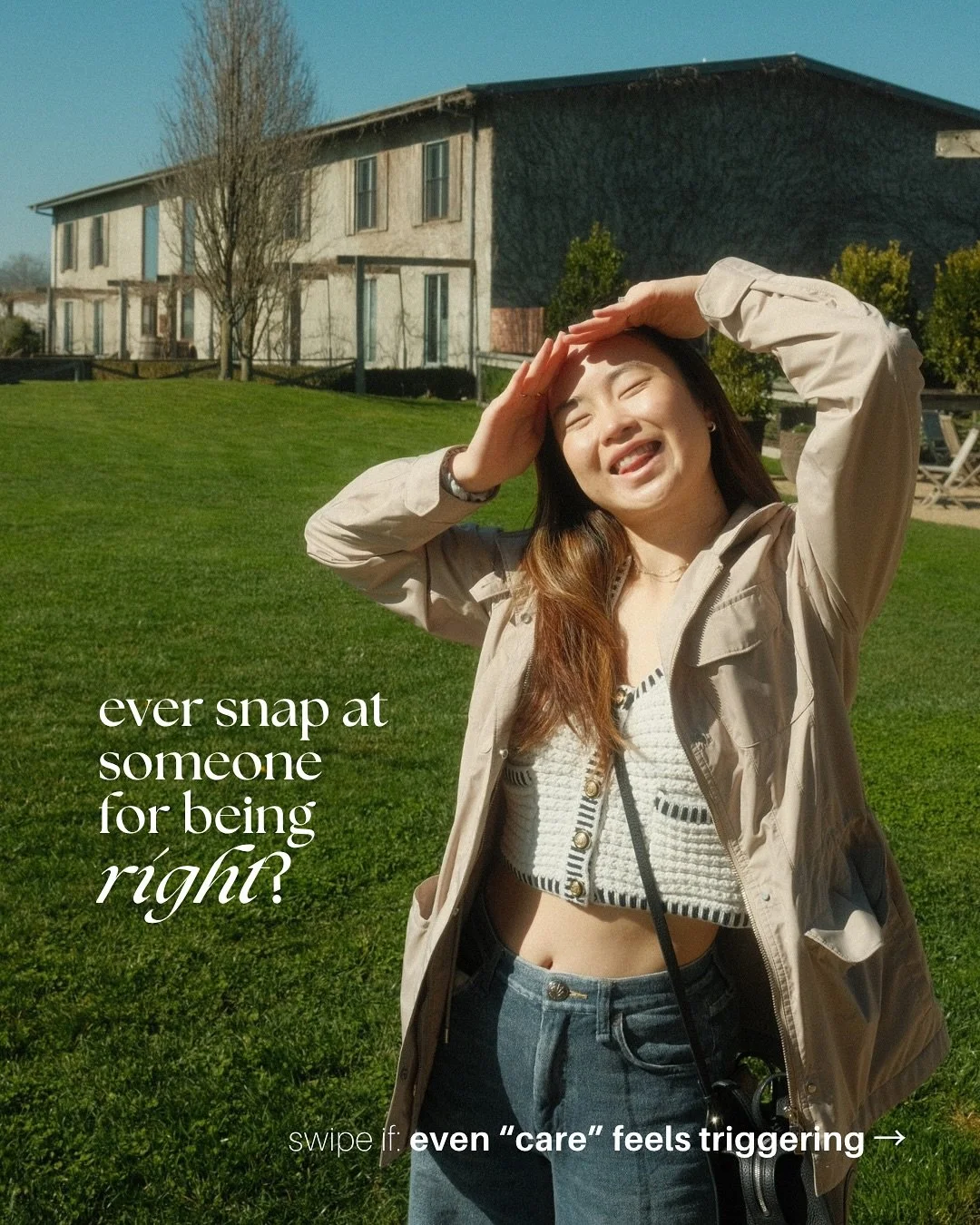 me: I&rsquo;m fine.
also me: snaps at mom for telling me to eat a vegetable 💀

this may seem small, but we love a learning opportunity and even small triggers can present one.

sometimes, well-intentioned comments hit a nerve not because of what was