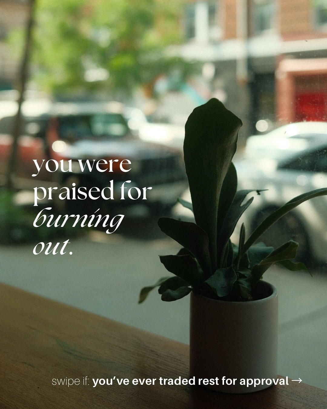 there&rsquo;s a reason your body can&rsquo;t relax, even when the work is done.

if you&rsquo;ve learned to measure your worth by what you&rsquo;ve accomplished - how hard you pushed, how much you carried, how little you needed - then it makes sense 