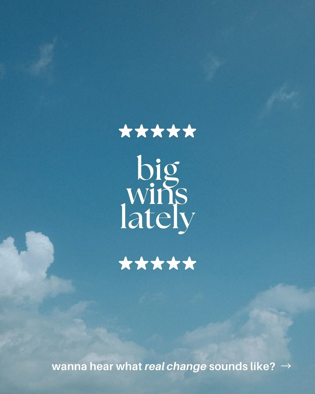 LET&rsquo;S GOOOOO 🙌🏻

these client stories remind me why I do what I do, and I&rsquo;m SO humbled and grateful that I get to do this. 

if you&rsquo;re looking for a breakthrough yourself, let&rsquo;s chat - you can book a free intro consult throu