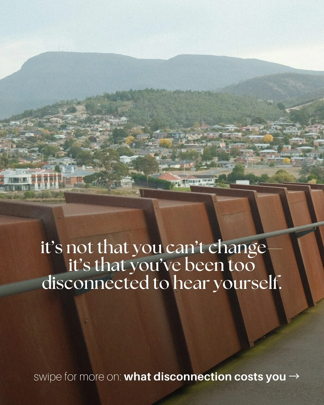 truth is, A LOT of us are disconnected.

we override our body&rsquo;s signals - the gut discomfort, the tight chest, the exhaustion we brush off - and as a result, we lose access to our best internal guide.

it&rsquo;s why we stay too long in drainin