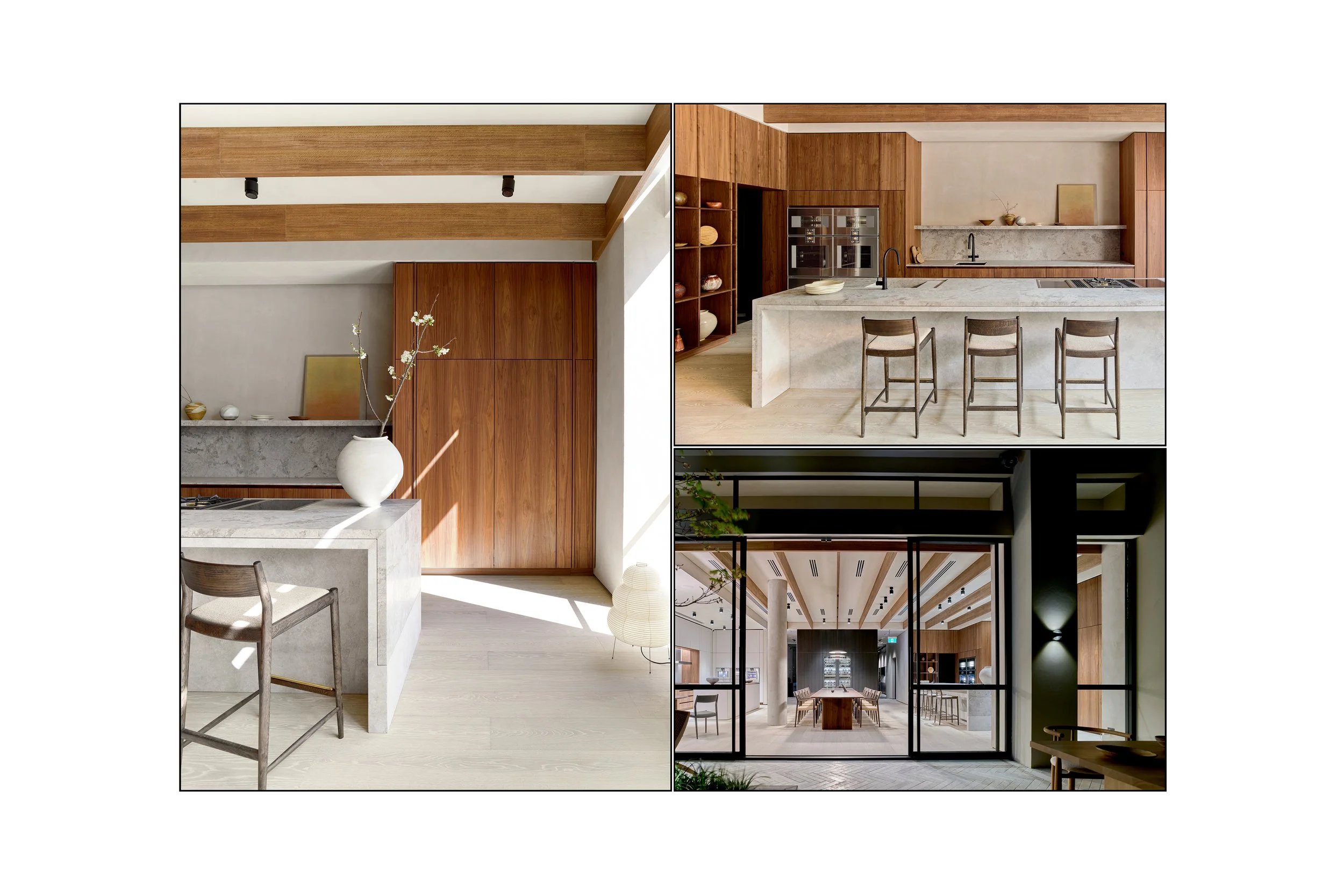 This series of three architectural interiors images photographed for Gaggenau Australia  by Steen Vestergaard. architectural photographer, interiors photographer, content photography, website photography, advertising photography, commercial photograp