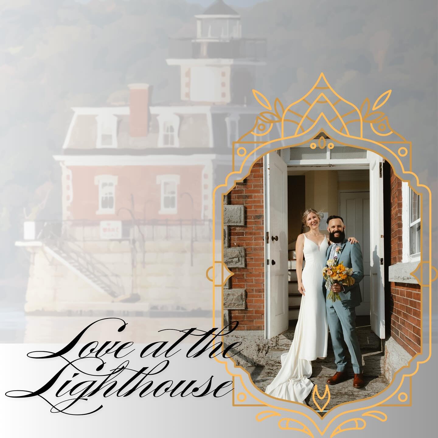 🌟✨ A September Wedding to Remember ✨🌟

What a beautiful day it was at the Hudson-Athens Lighthouse 🏛️🌊! Bren &amp; Christine tied the knot surrounded by love, sunshine ☀️, and the breathtaking beauty of this 150-year-old landmark 💍💖.

This glor