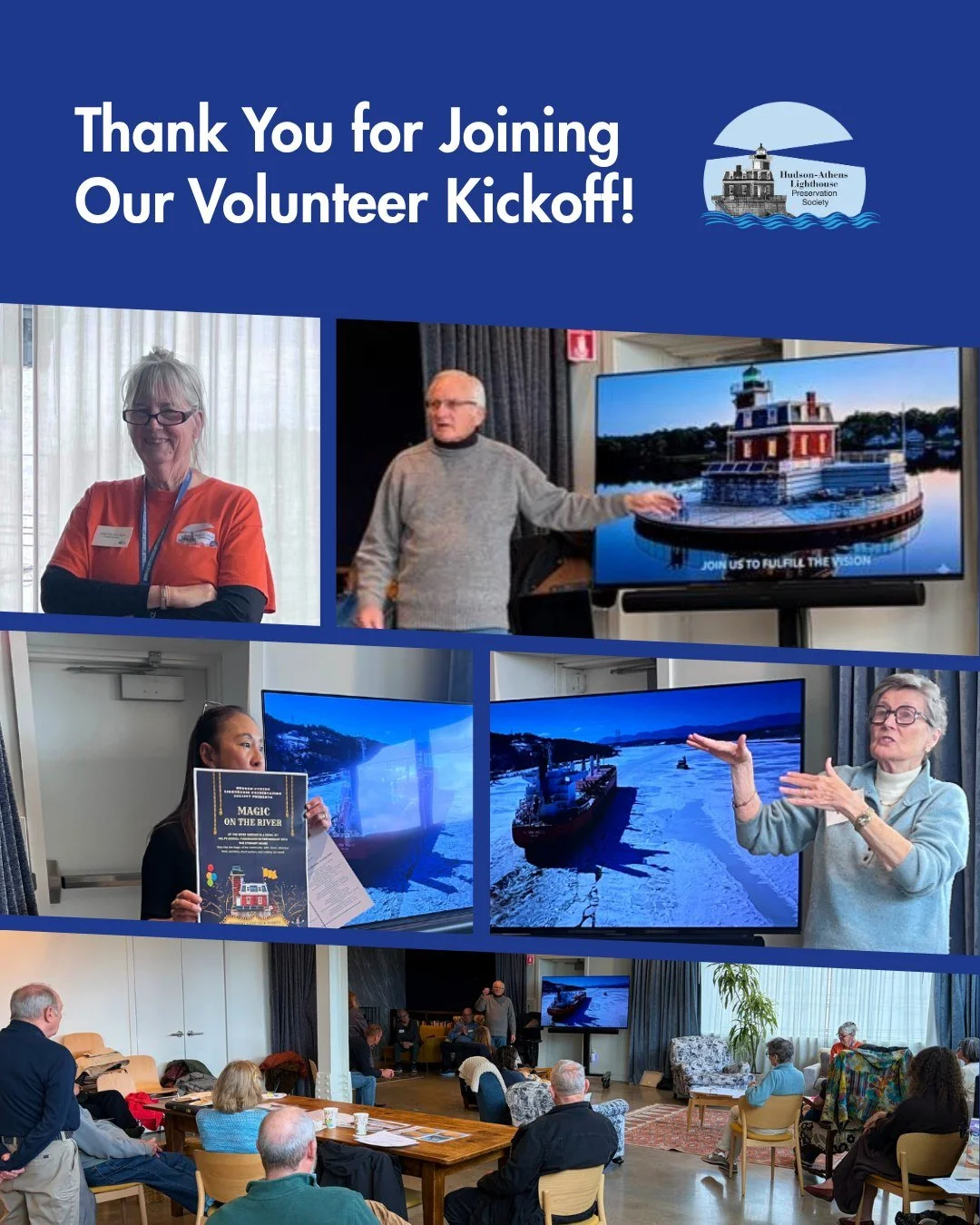 Last month, we held our volunteer kickoff at The Spark of Hudson&rsquo;s Community Space and welcomed more than 30 attendees, including many new faces.

It was a strong start to the season and a reminder of how much this work depends on people showin