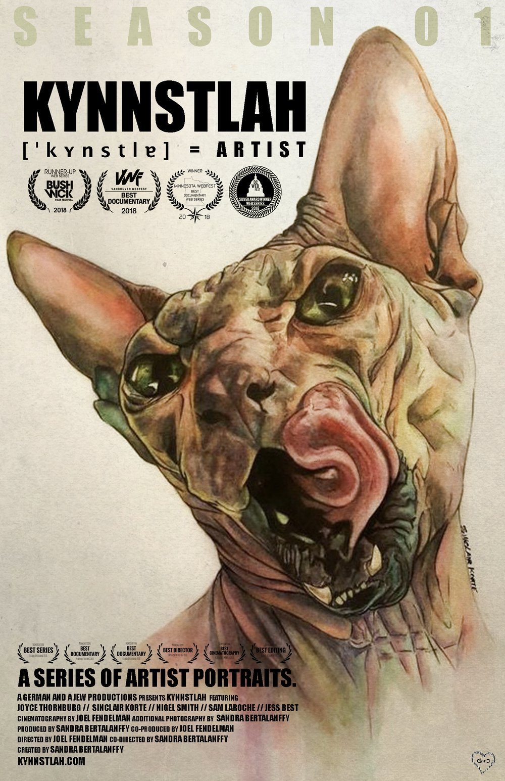 KYNNSTLAH by Sandra Bertalanffy Season 1 Poster