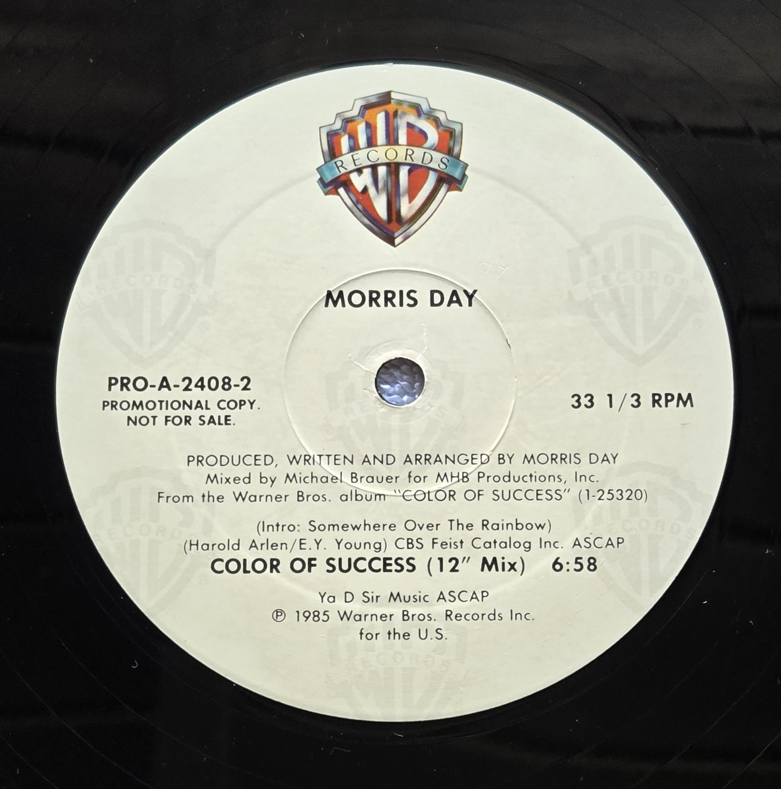 Morris Day - Color Of Success 12" VG+