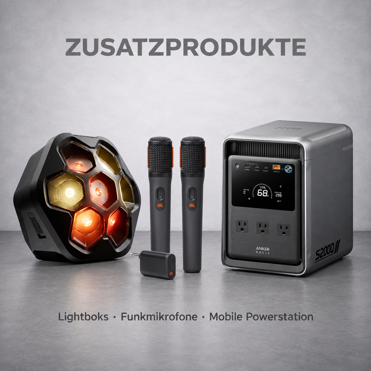 Zusatzprodukte
