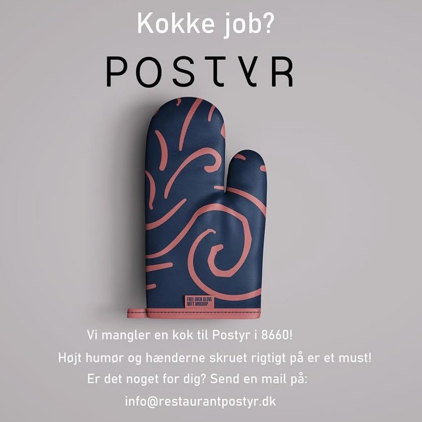 Er det dig vi mangler? 

Send os din ans&oslash;gning p&aring; mail:
info@restaurantpostyr.dk

⭐️