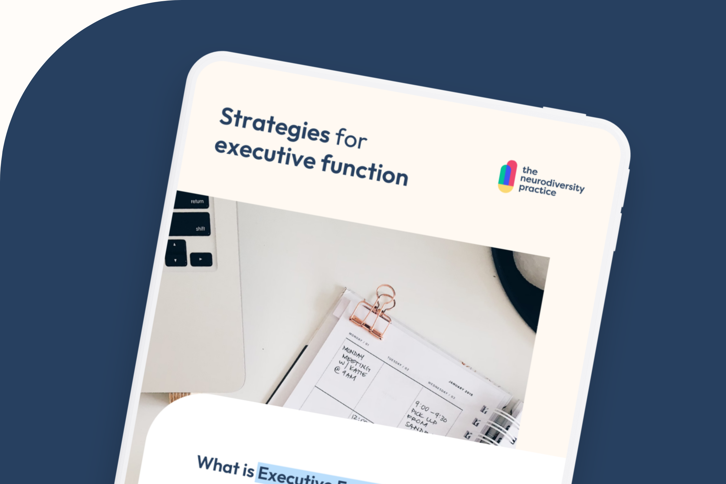 Executive Function Tips for Neurodivergent People