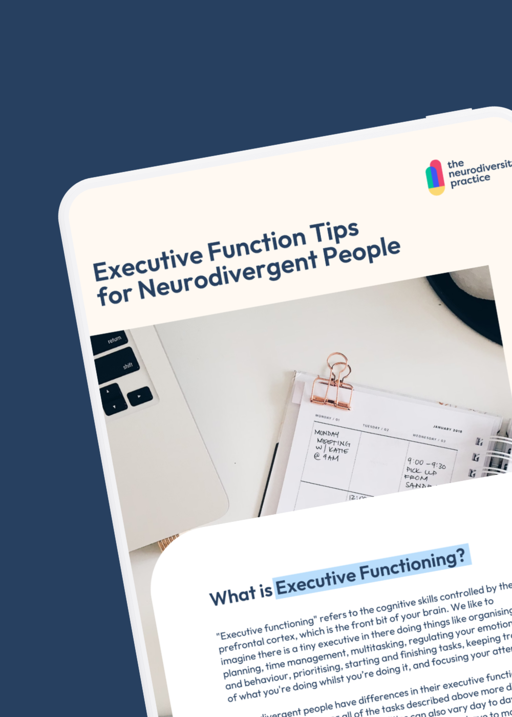 Executive Function Tips for Neurodivergent People
