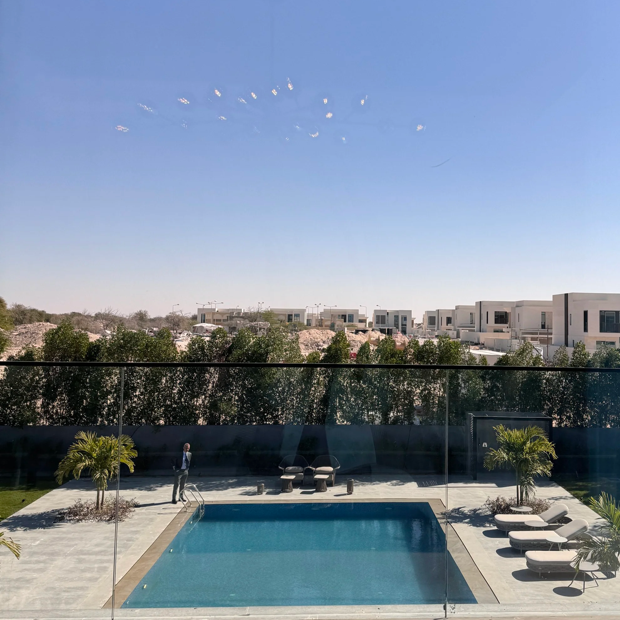 Show home with pool in Dubai