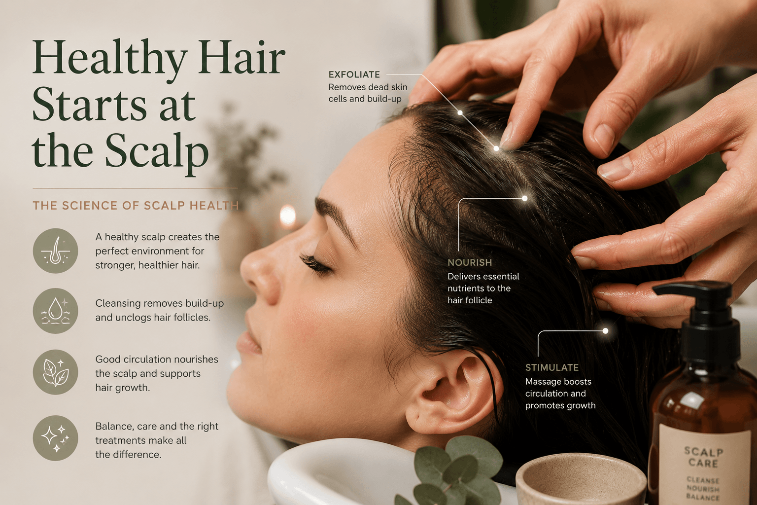 The Science of Scalp Health: Why Healthy Hair Starts at the Scalp