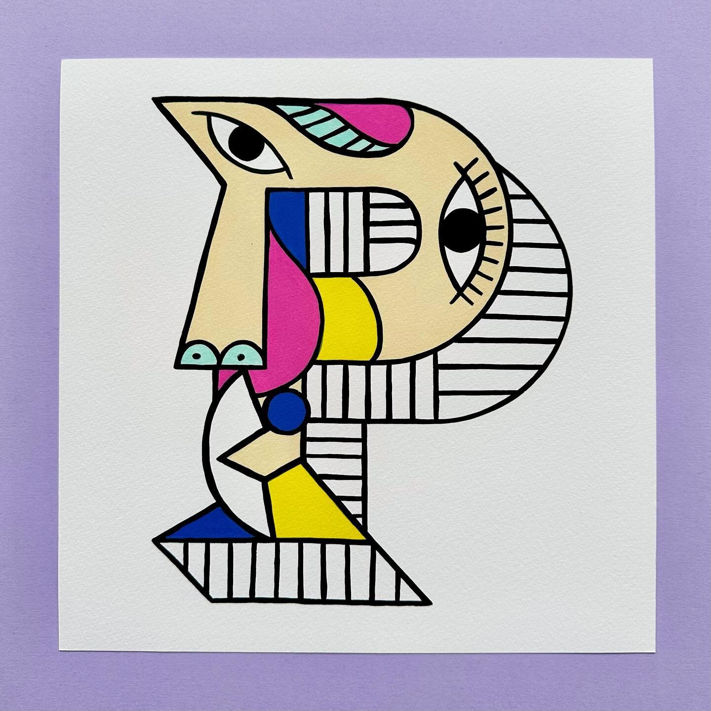 Final few hours to pick up a P for Picasso or a C for Cubism from the Alphabet of Art gicl&eacute;e print editions series. These prints have been made available for just ten days, ending tonight Sunday the 7th April, so this is your last chance to ge